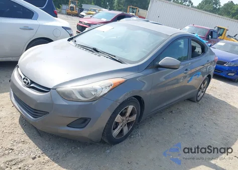 2013 Hyundai Elantra Gls из США, поврежденный, VIN 5NPDH4AE7DH349614